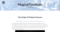 Desktop Screenshot of magicaltimebean.com